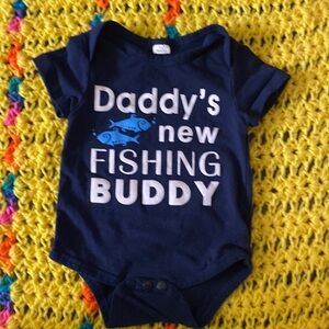 Baby Fishing Onsie